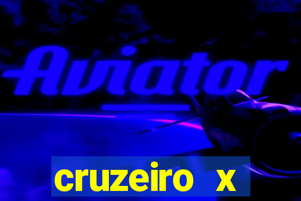 cruzeiro x fortaleza ao vivo