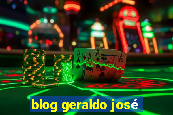 blog geraldo josé