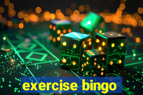 exercise bingo