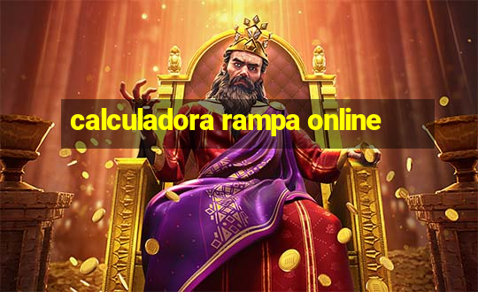 calculadora rampa online