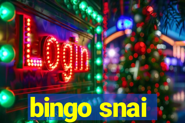 bingo snai