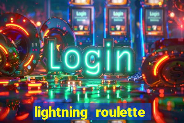 lightning roulette como jogar