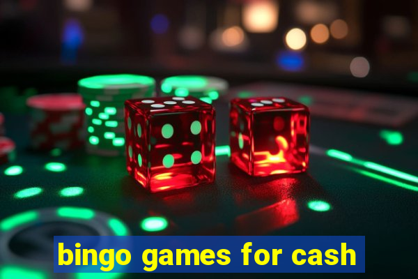 bingo games for cash