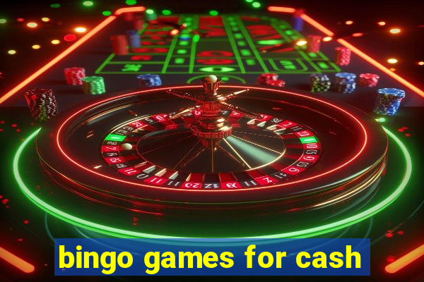 bingo games for cash