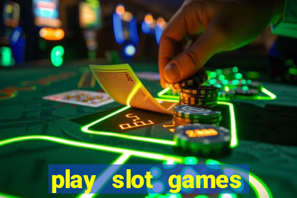 play slot games for real money