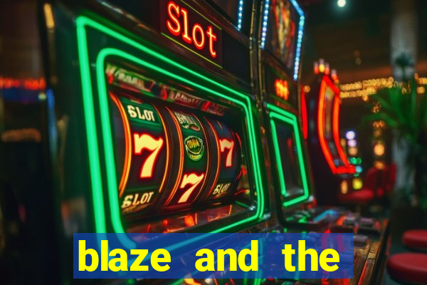 blaze and the monster machines logo font