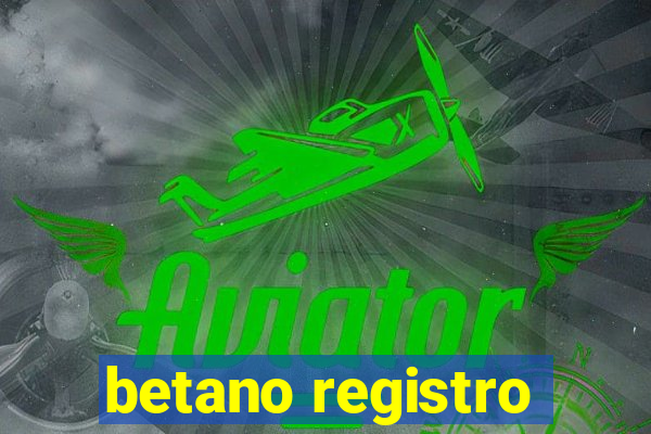 betano registro