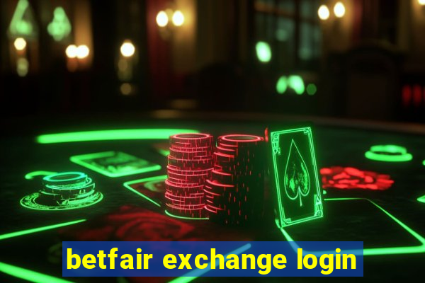 betfair exchange login