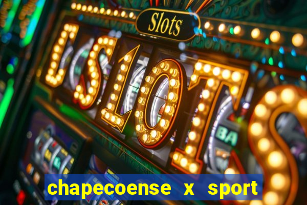 chapecoense x sport recife palpite