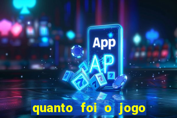 quanto foi o jogo do paisandu