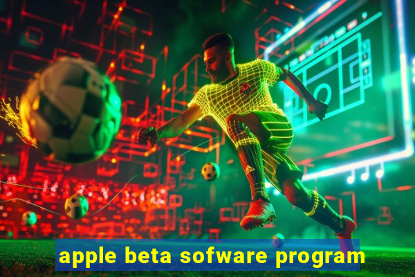 apple beta sofware program