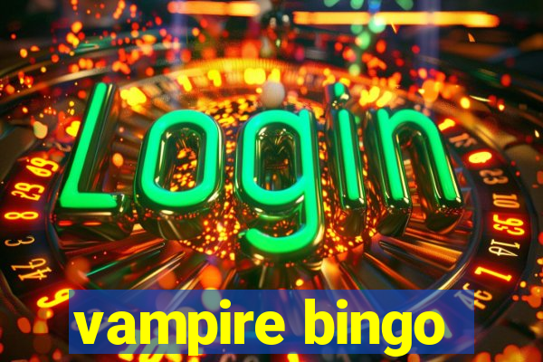 vampire bingo