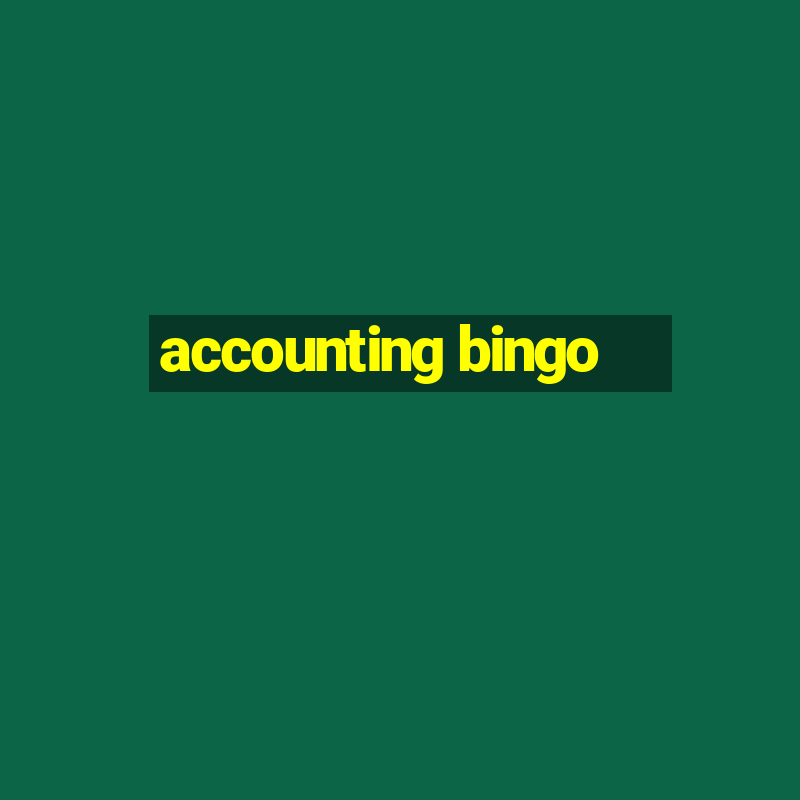 accounting bingo