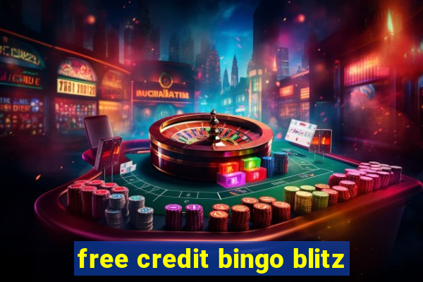 free credit bingo blitz