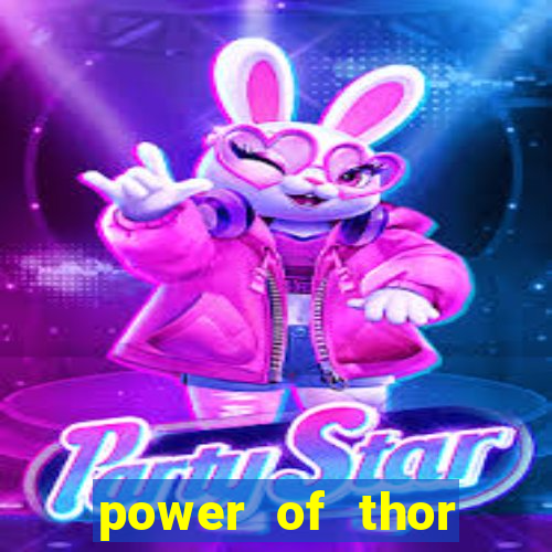 power of thor megaways slot free play