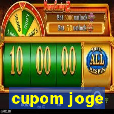 cupom joge