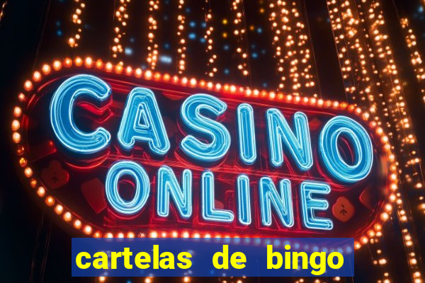 cartelas de bingo para imprimir de 1 a 90