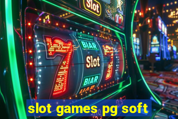 slot games pg soft