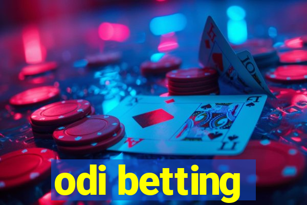 odi betting