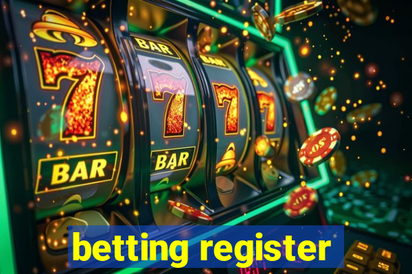 betting register