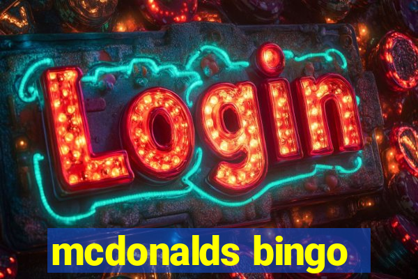 mcdonalds bingo