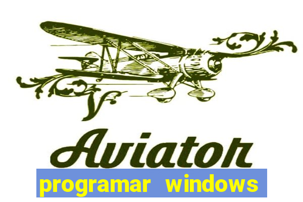 programar windows para desligar