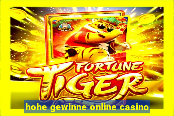 hohe gewinne online casino