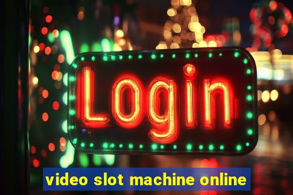 video slot machine online