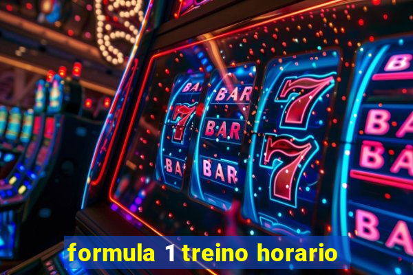 formula 1 treino horario