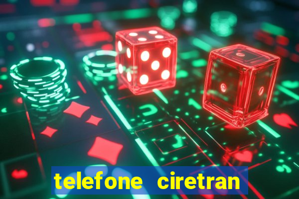 telefone ciretran de cruzeiro sp