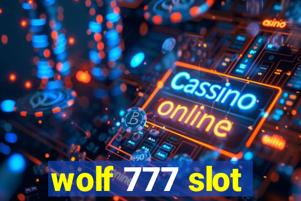 wolf 777 slot