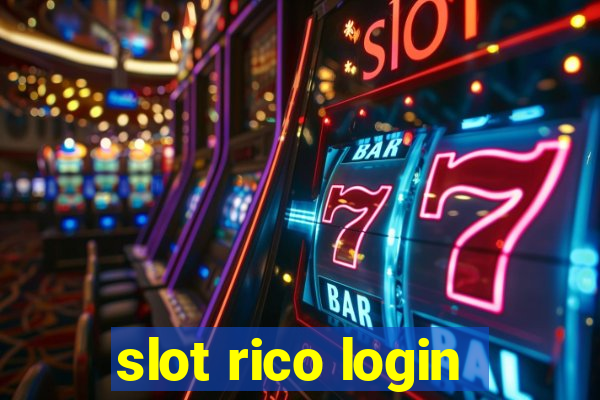 slot rico login