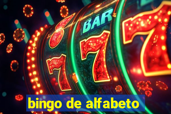 bingo de alfabeto