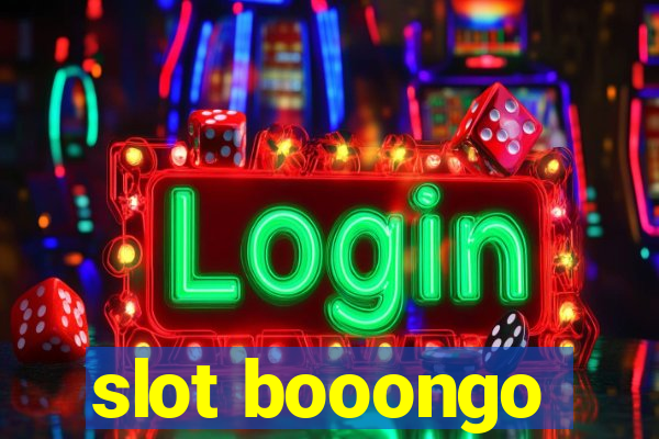 slot booongo