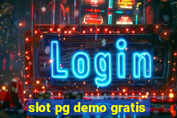 slot pg demo gratis