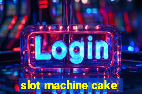 slot machine cake