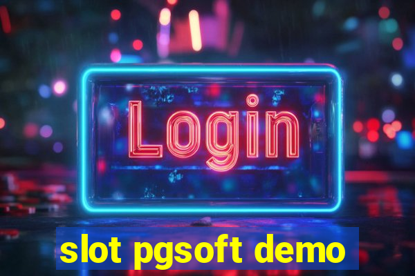 slot pgsoft demo