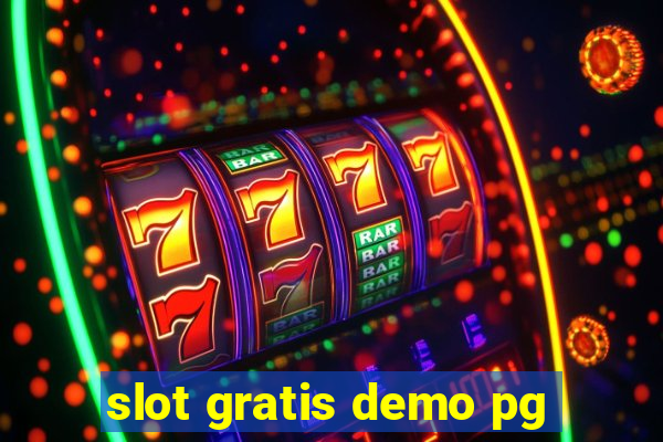 slot gratis demo pg