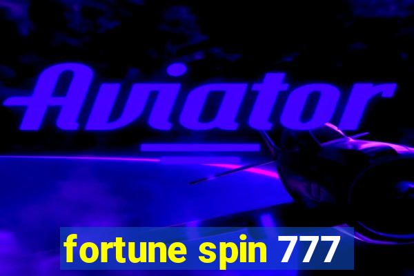 fortune spin 777