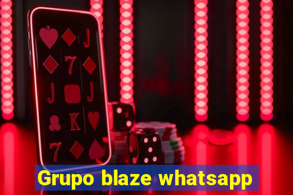 Grupo blaze whatsapp