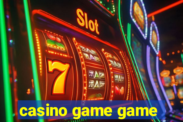 casino game game