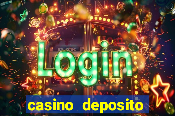 casino deposito cartao de credito