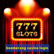 boomerang casino login