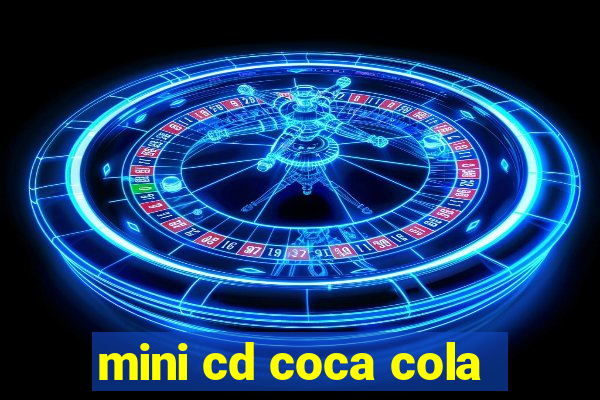 mini cd coca cola