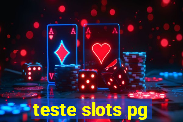 teste slots pg