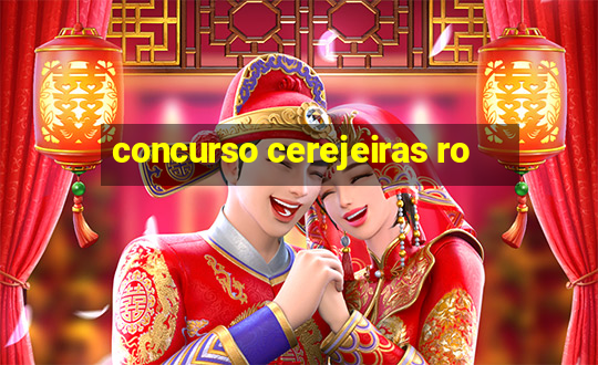 concurso cerejeiras ro