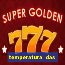 temperatura das dezenas da lotofácil