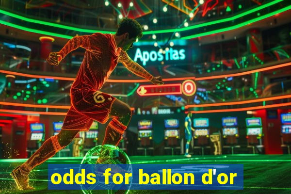 odds for ballon d'or