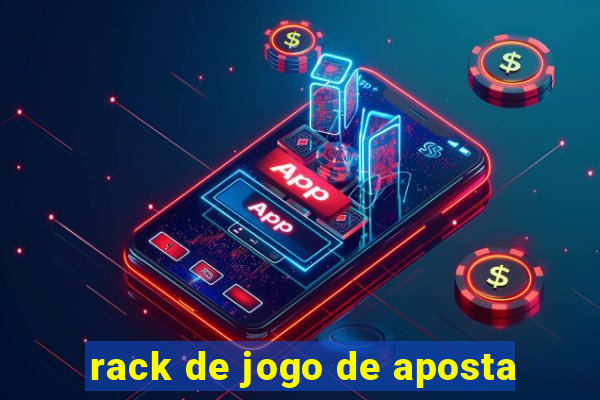 rack de jogo de aposta