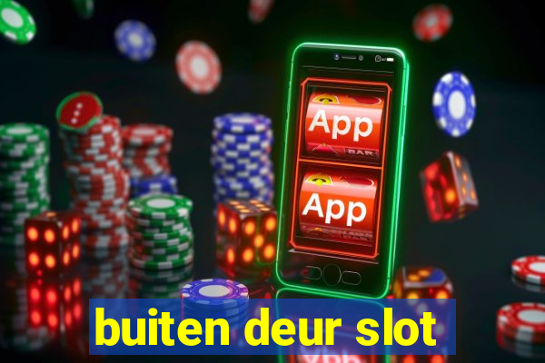 buiten deur slot